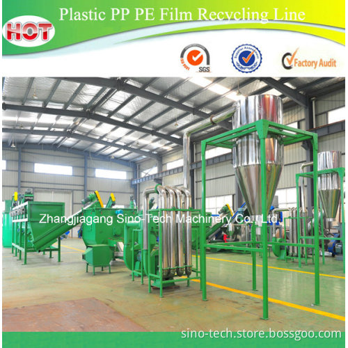 Film Plastic and Pet Bottle Recycling Production Line